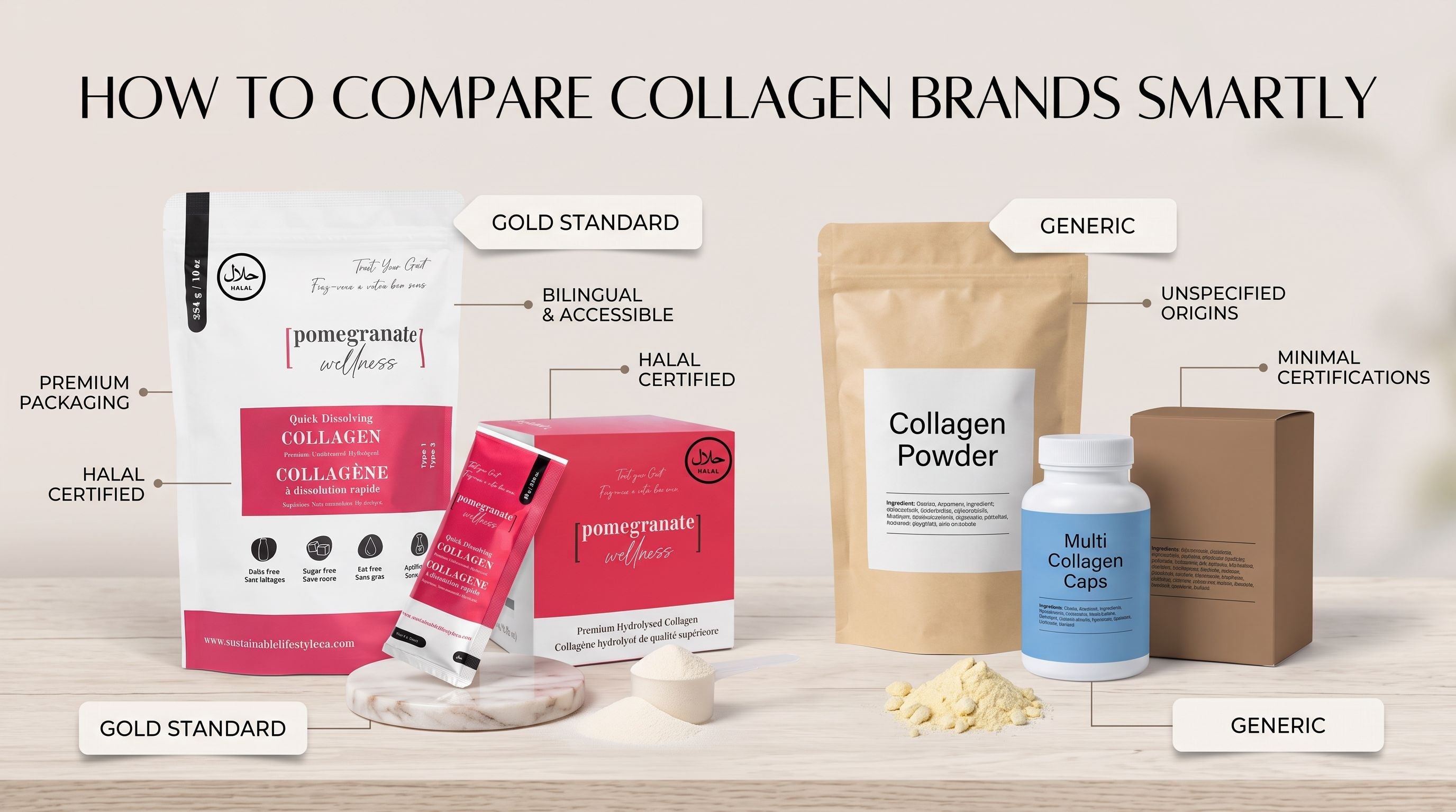 How to Compare Collagen Brands Smartly