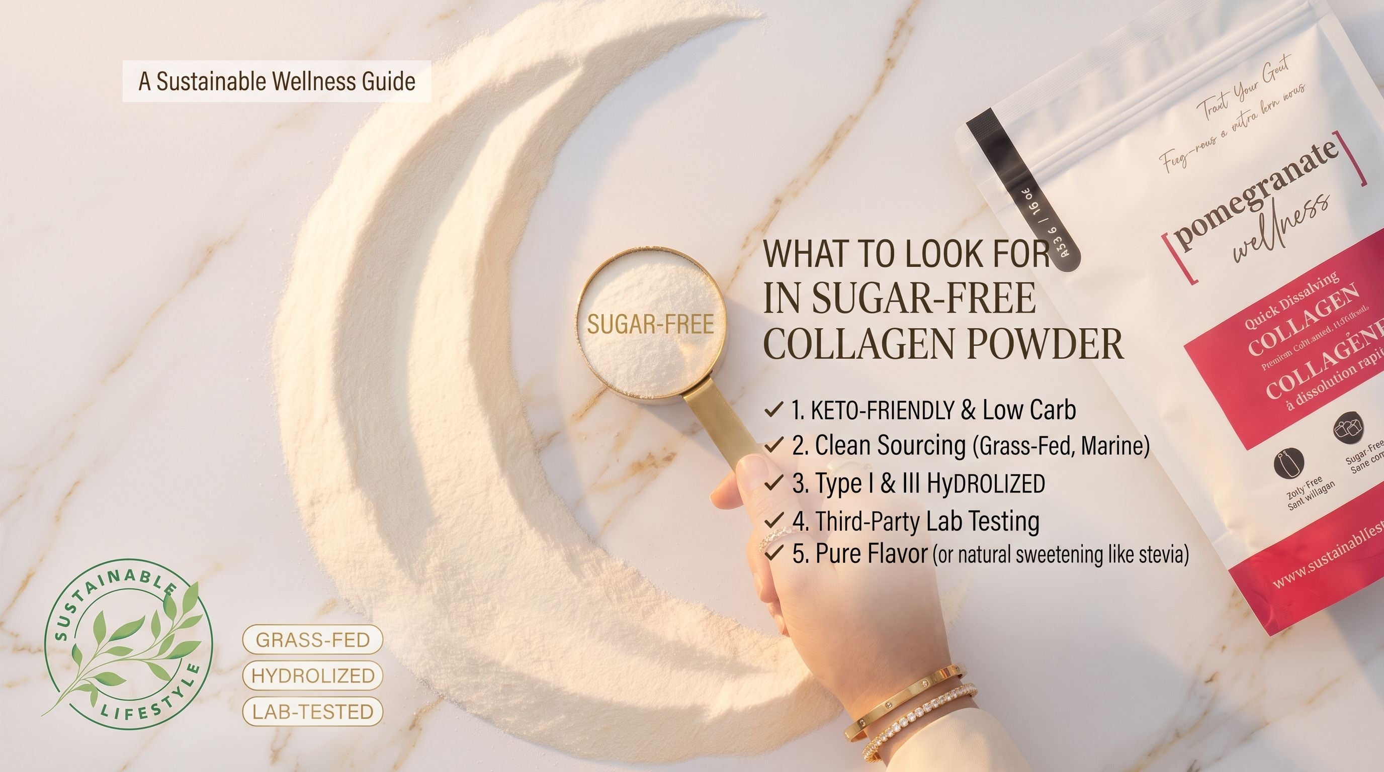 Sugar Free Collagen Powder: What to Look For