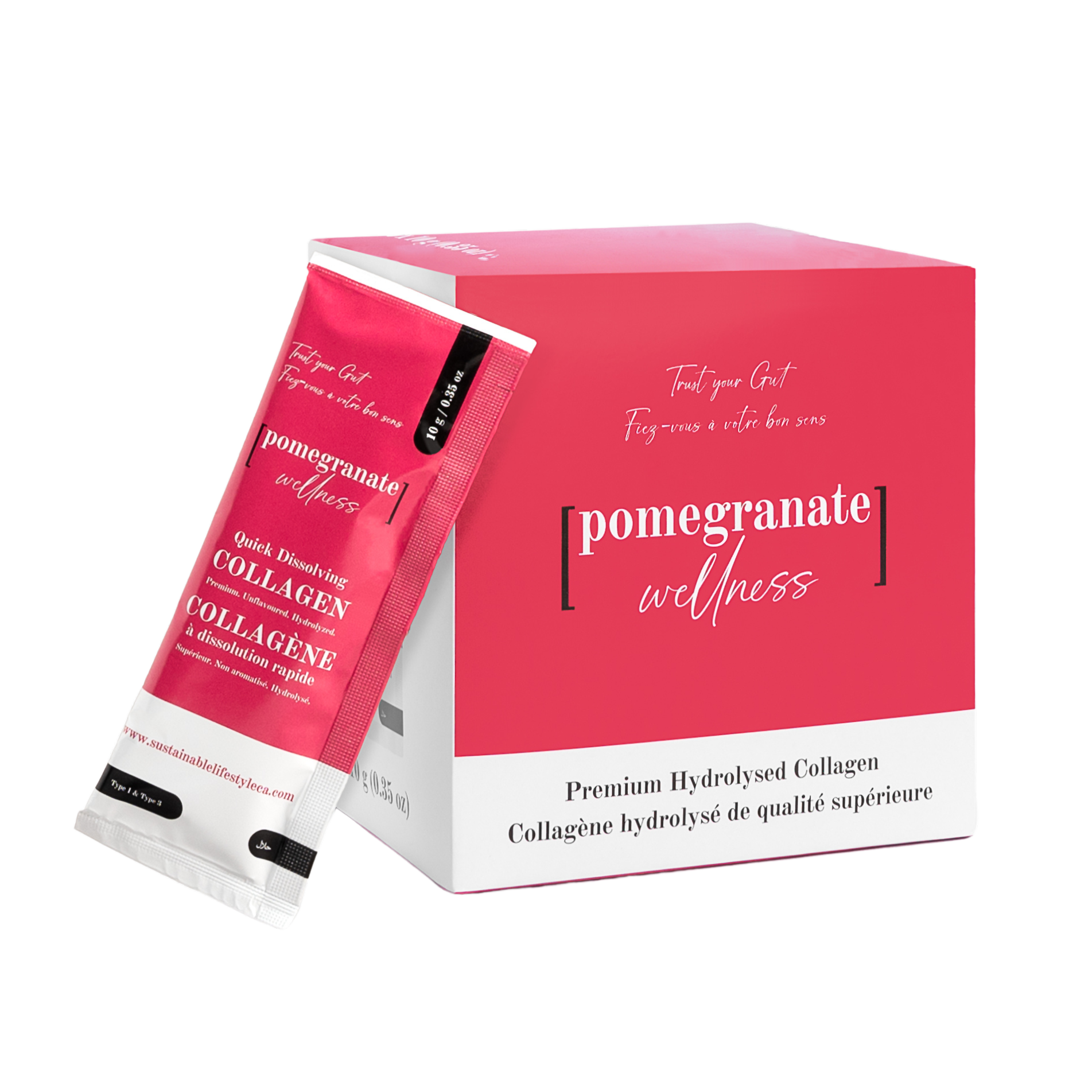 Halal Collagen Sachets 20 x 10g – Unflavoured