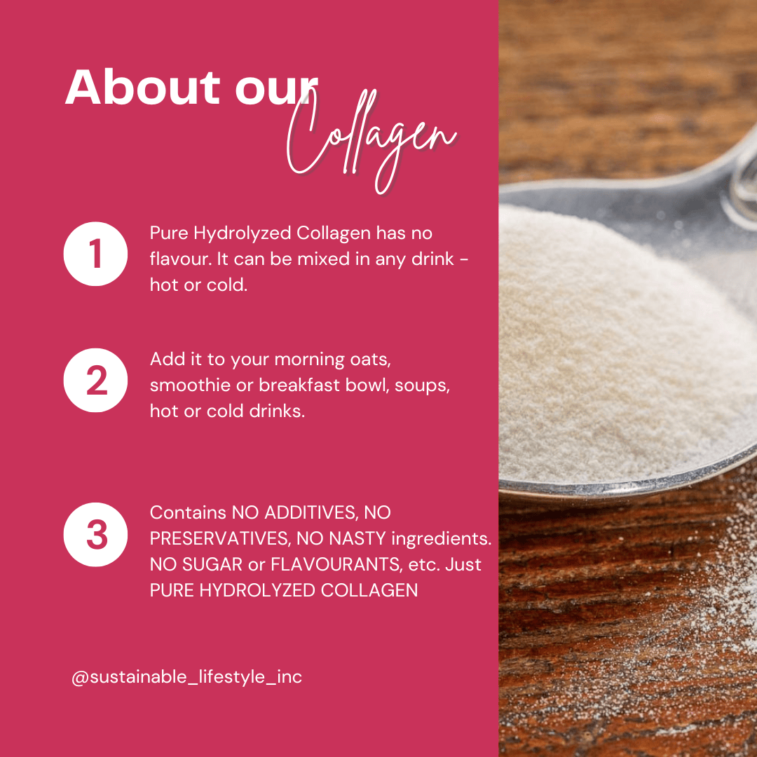 Sustainable Lifestyle Collagen Powder Halal Collagen Bundle – 2 x 16oz (454g) Pouches