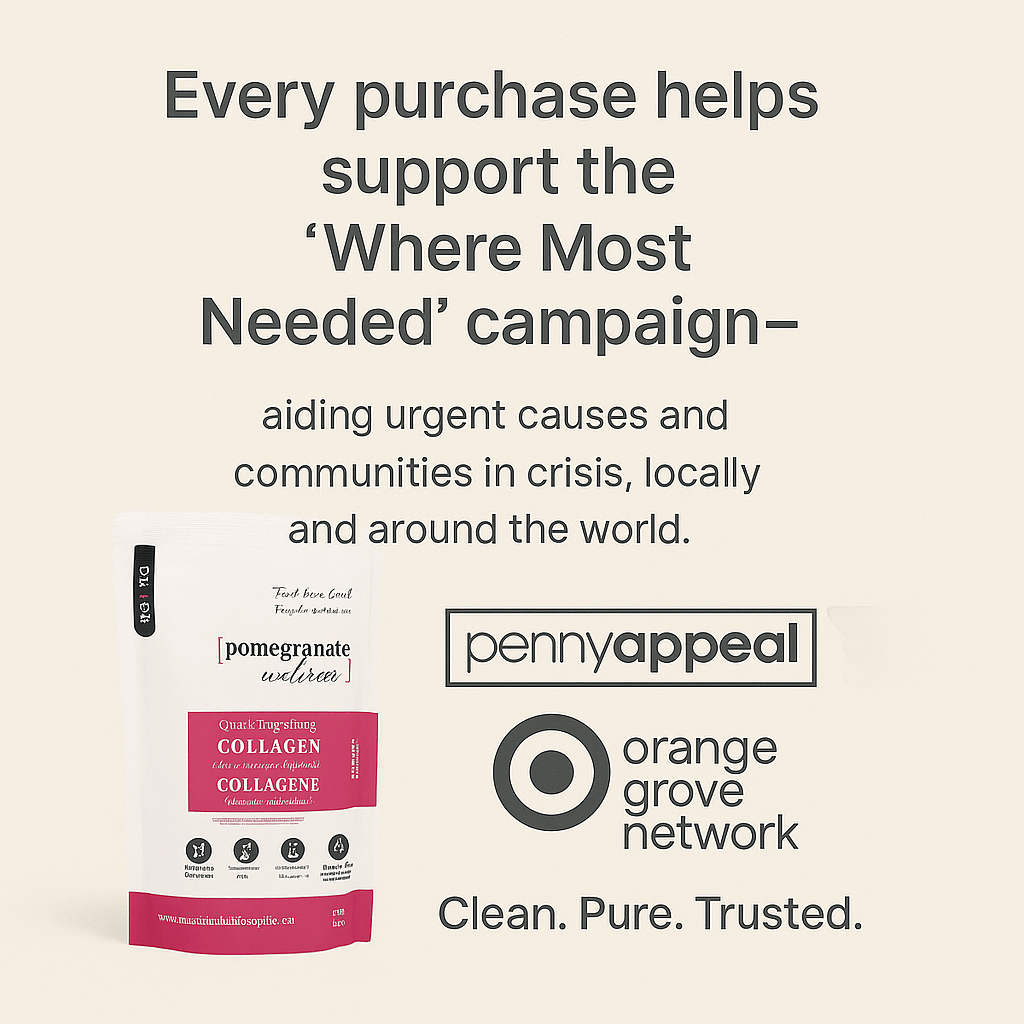 Sustainable Lifestyle Collagen Powder Halal Collagen Value Pack – 3 x 16oz (454g) Pouches