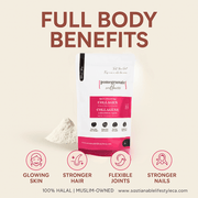 Value Upgrade: Unflavoured Halal Collagen Powder 16oz (454g) - Sustainable Lifestyle